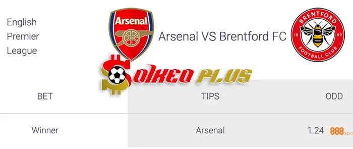 AI Soi Kèo: Arsenal vs Brentford, 0h30 ngày 10/03/2024