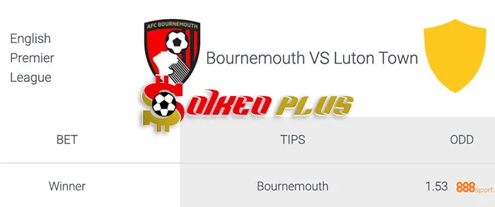 AI Soi Kèo: Bournemouth vs Luton, 2h30 ngày 14/03/2024