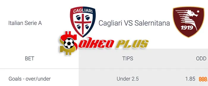 AI Soi Kèo: Cagliari vs Salernitana, 21h ngày 09/03/2024