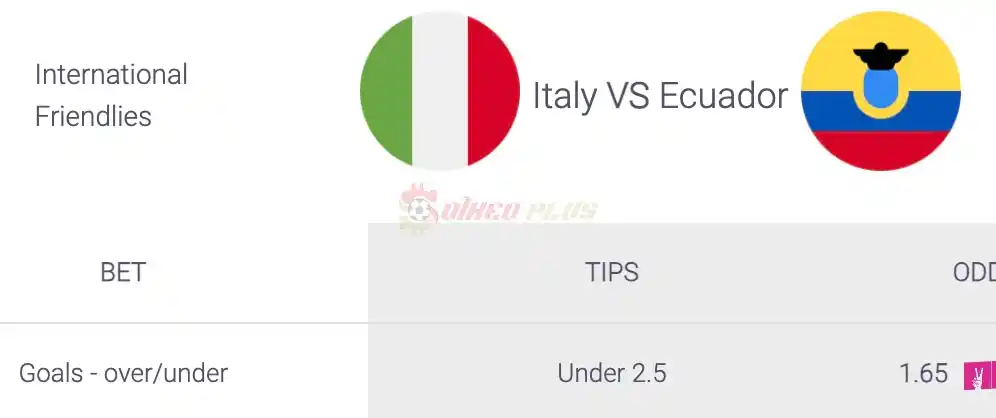  Soi Kèo Dự Đoán: Ecuador vs Italia, 3h ngày 25/03/2024