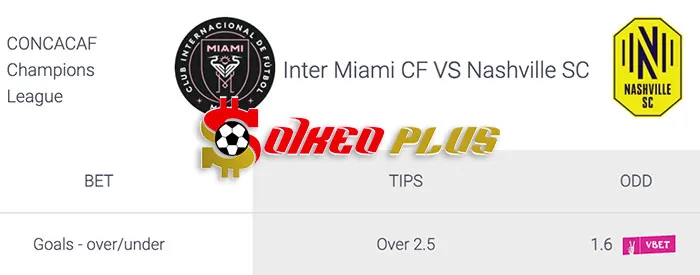 AI Soi Kèo: Inter Miami vs Nashville, 7h15 ngày 14/03/2024