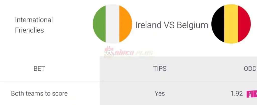 Soi Kèo Dự Đoán: Ireland vs Bỉ, 0h ngày 24/03/2024