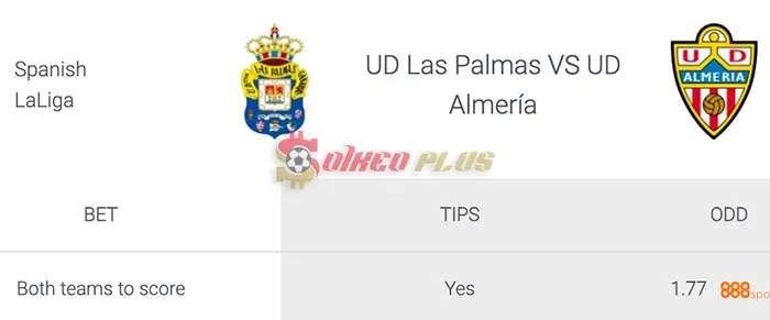 Soi Kèo Dự Đoán: Las Palmas vs Almeria, 22h15 ngày 17/03/2024