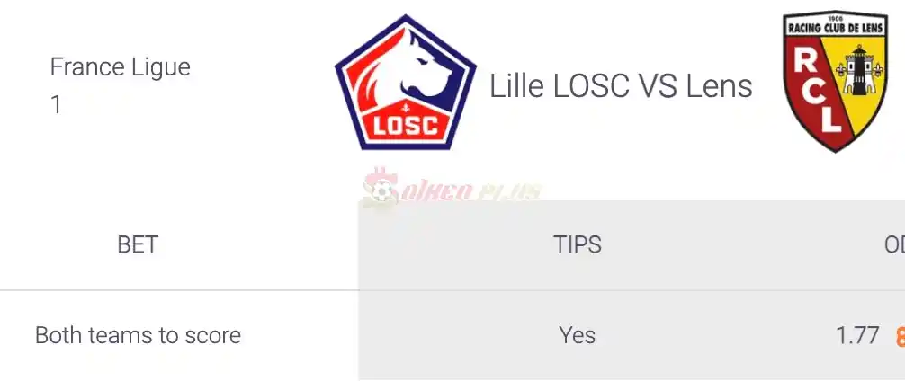 Soi Kèo Dự Đoán: Lille vs Lens, 3h ngày 30/03/2024