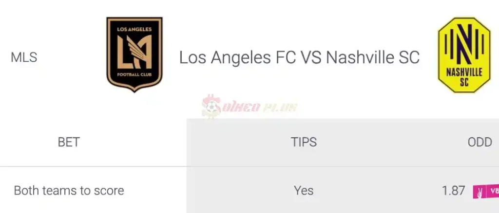 Soi Kèo Dự Đoán: Los Angeles FC vs Nashville, 9h30 ngày 24/03/2024