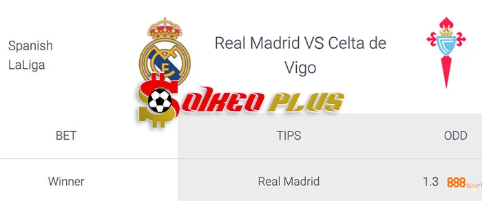 AI Soi Kèo: Real Madrid vs Celta Vigo, 0h30 ngày 11/03/2024