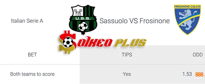 AI Soi Kèo: Sassuolo vs Frosinone, 21h ngày 09/03/2024