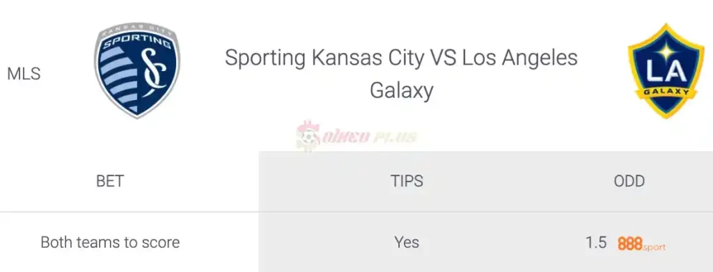 Soi Kèo Dự Đoán: Sporting Kansas City vs LA Galaxy, 7h30 ngày 24/03/2024