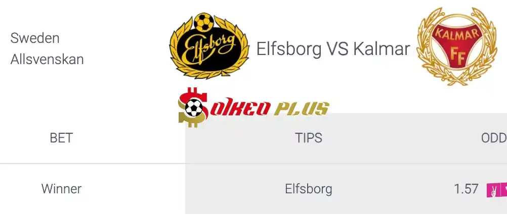 Soi Kèo Dự Đoán: Elfsborg vs Kalmar, 0h ngày 23/04/2024