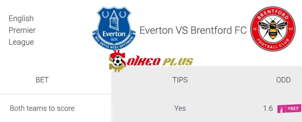 Soi Kèo Dự Đoán: Everton vs Brentford, 23h30 ngày 27/04/2024