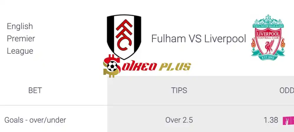 Soi Kèo Dự Đoán: Fulham vs Liverpool, 22h30 ngày 21/04/2024