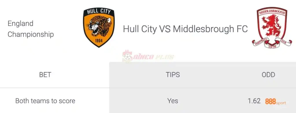 Soi Kèo Dự Đoán: Hull vs Middlesbrough, 1h45 ngày 11/04/2024