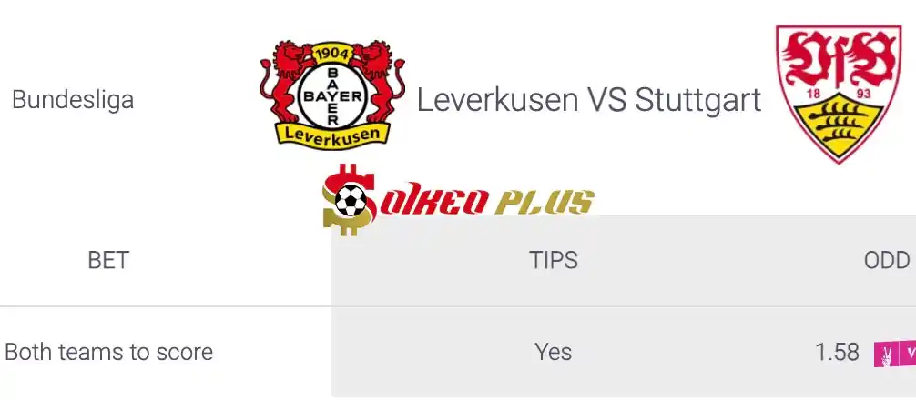Soi Kèo Dự Đoán: Leverkusen vs Stuttgart, 23h30 ngày 27/04/2024