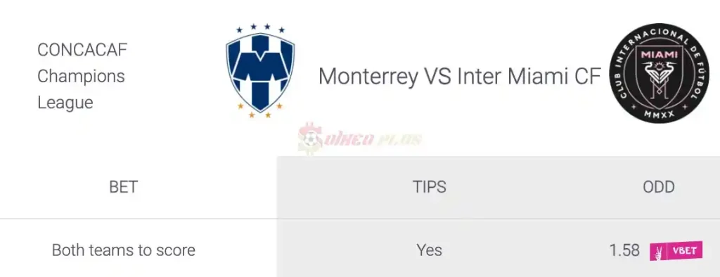 Soi Kèo Dự Đoán: Monterrey vs Inter Miami, 9h30 ngày 11/04/2024