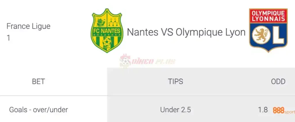 Soi Kèo Dự Đoán: Nantes vs Lyon, 1h45 ngày 08/04/2024