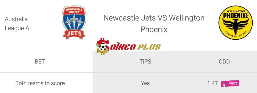 Soi Kèo Dự Đoán: Newcastle Jets vs Wellington Phoenix, 16h45 ngày 19/04/2024