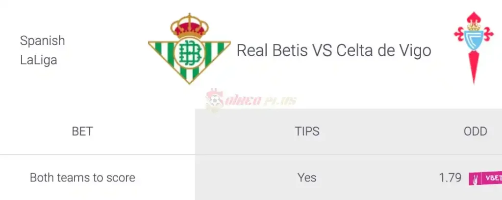 Soi Kèo Dự Đoán: Real Betis vs Celta Vigo, 2h ngày 13/04/2024