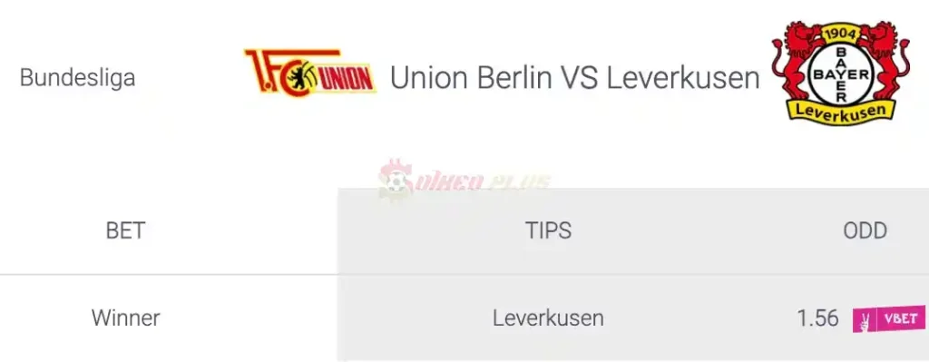 Soi Kèo Dự Đoán: Union Berlin vs Leverkusen, 20h30 ngày 06/04/2024