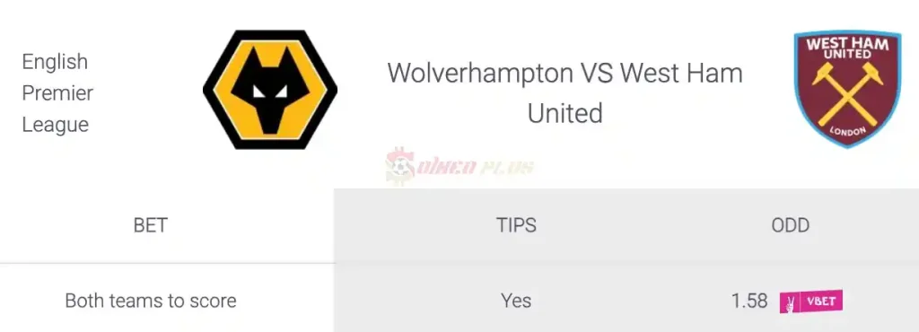 Soi Kèo Dự Đoán: Wolves vs West Ham, 21h ngày 06/04/2024