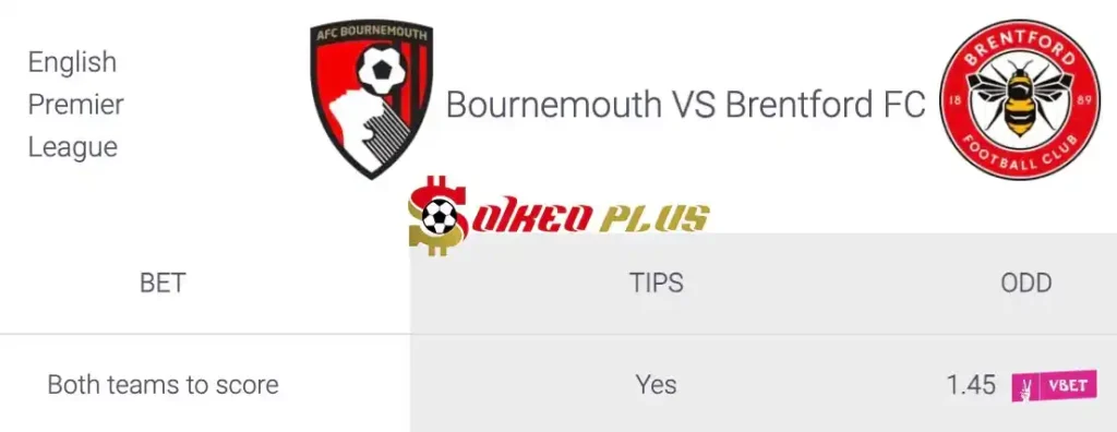 Soi Kèo Dự Đoán: Bournemouth vs Brentford, 21h ngày 11/05/2024