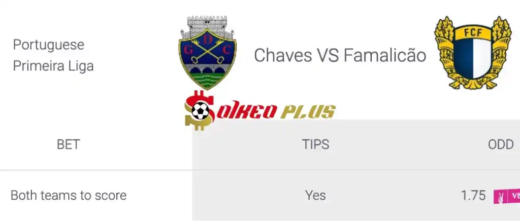 Soi Kèo Dự Đoán: Chaves vs Famalicao, 2h15 ngày 11/05/2024