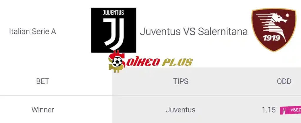 Soi Kèo Dự Đoán: Juventus vs Salernitana, 23h ngày 12/05/2024