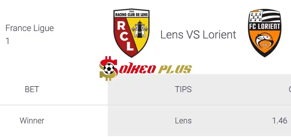 Soi Kèo Dự Đoán: Lens vs Lorient, 2h ngày 04/05/2024