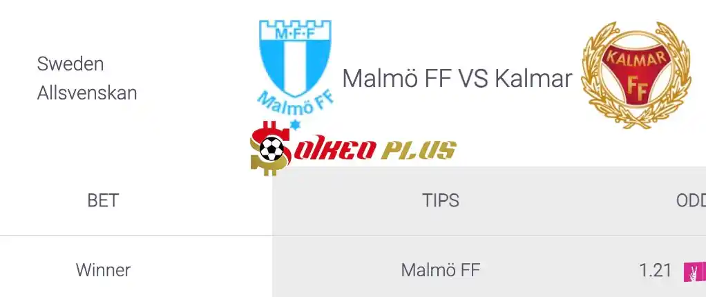 Soi Kèo Dự Đoán: Malmo vs Kalmar, 0h ngày 25/05/2024