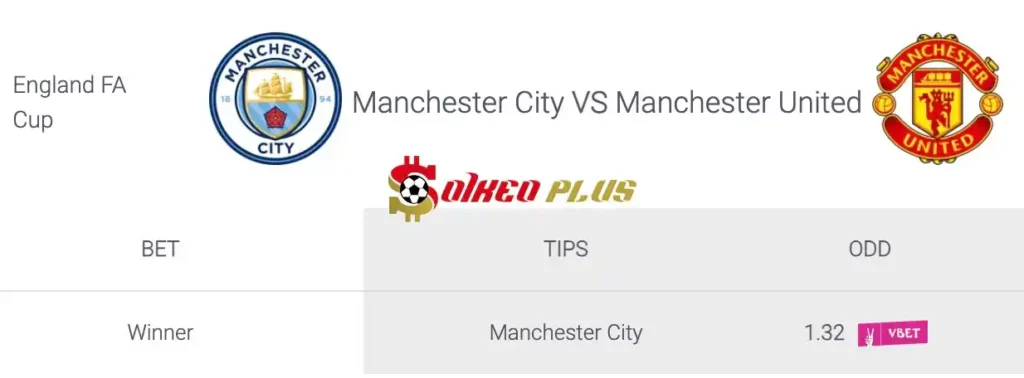 Soi Kèo Dự Đoán: Man City vs Man Utd, 21h ngày 25/05/2024