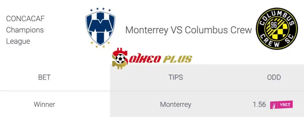 Soi Kèo Dự Đoán: Monterrey vs Columbus Crew, 9h15 ngày 02/05/2024