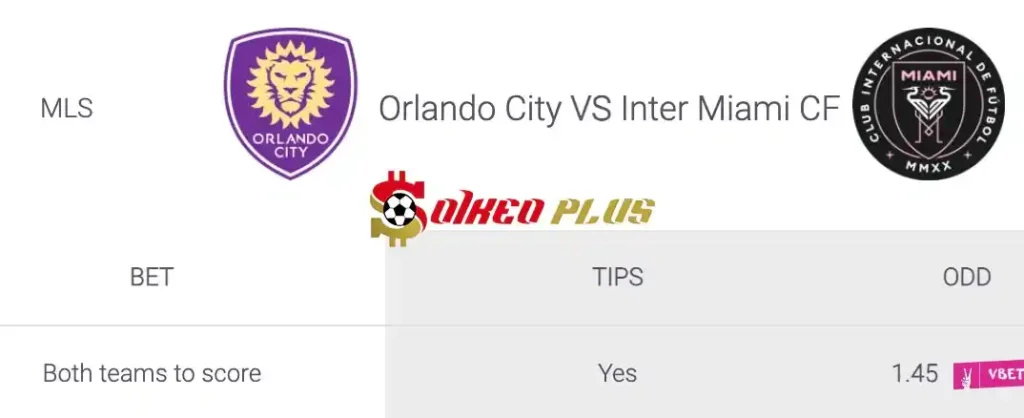 Soi Kèo Dự Đoán: Orlando City vs Inter Miami, 6h30 ngày 16/05/2024