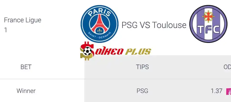 Soi Kèo Dự Đoán: PSG vs Toulouse, 2h ngày 13/05/2024