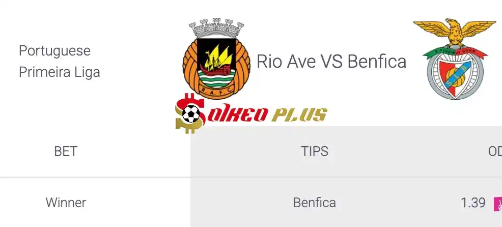 Soi Kèo Dự Đoán: Rio Ave vs Benfica, 2h45 ngày 18/05/2024