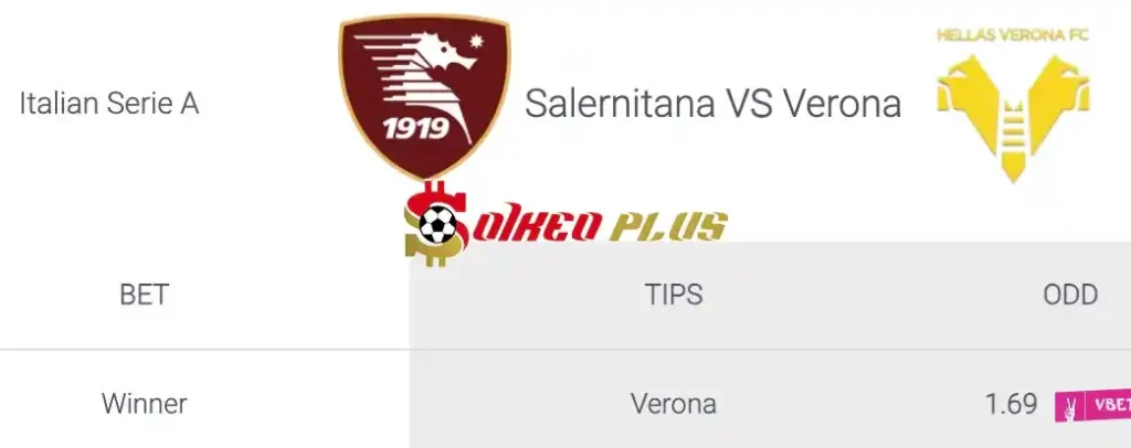 Soi Kèo Dự Đoán: Salernitana vs Verona, 23h30 ngày 20/05/2024