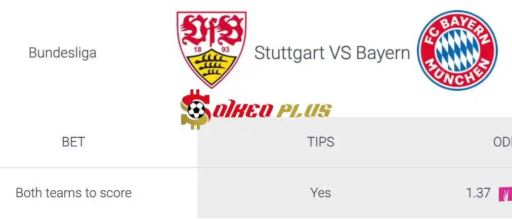Soi Kèo Dự Đoán: Stuttgart vs Bayern Munich, 20h30 ngày 04/05/2024