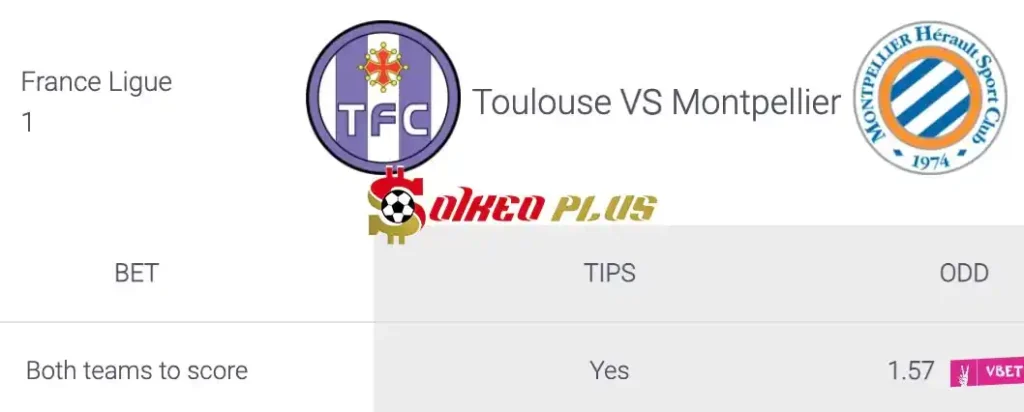 Soi Kèo Dự Đoán: Toulouse vs Montpellier, 0h ngày 04/05/2024