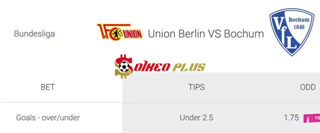 Soi Kèo Dự Đoán: Union Berlin vs Bochum, 20h30 ngày 05/05/2024
