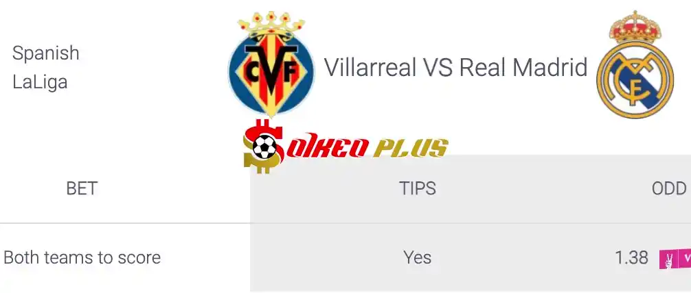 Soi Kèo Dự Đoán: Villarreal vs Real Madrid, 0h ngày 20/05/2024