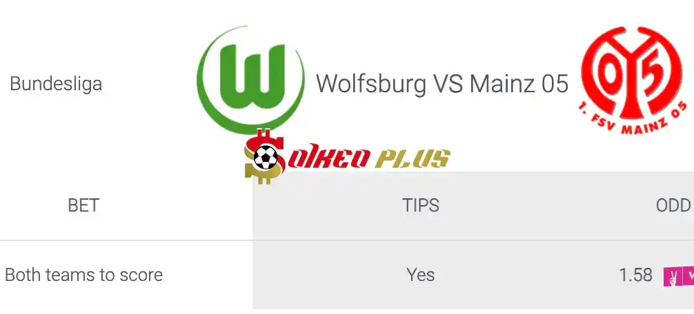 Soi Kèo Dự Đoán: Wolfsburg vs Mainz, 20h30 ngày 18/05/2024