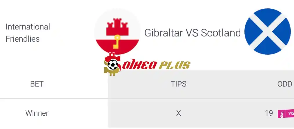 Soi Kèo Dự Đoán: Gibraltar vs Scotland, 23h ngày 03/06/2024