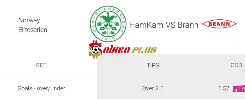 Soi Kèo Dự Đoán: HamKam vs Brann, 23h ngày 01/06/2024