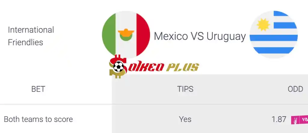 Soi Kèo Dự Đoán: Mexico vs Uruguay, 8h ngày 06/06/2024