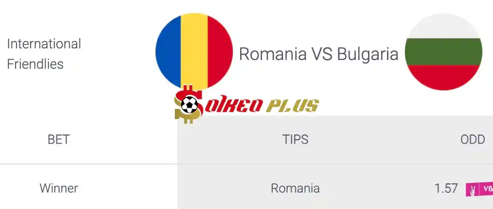 Soi Kèo Dự Đoán: Romania vs Bulgaria, 1h30 ngày 05/06/2024