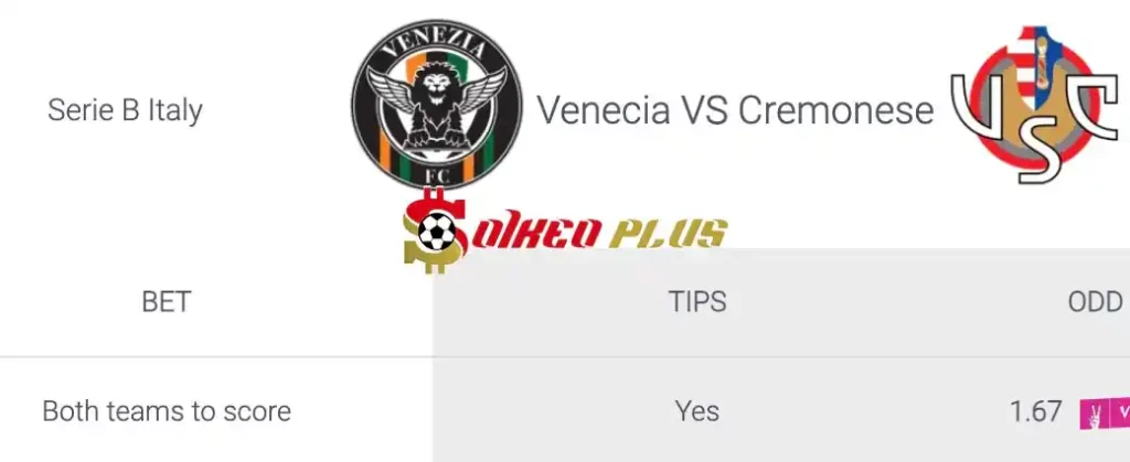 Soi Kèo Dự Đoán: Venezia vs Cremonese, 1h30 ngày 03/06/2024