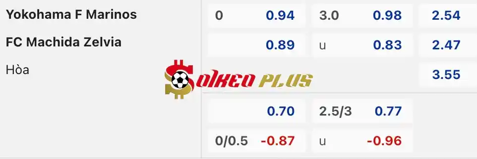 Soi Kèo Dự Đoán: Yokohama Marinos vs Machida, 14h ngày 15/06/2024