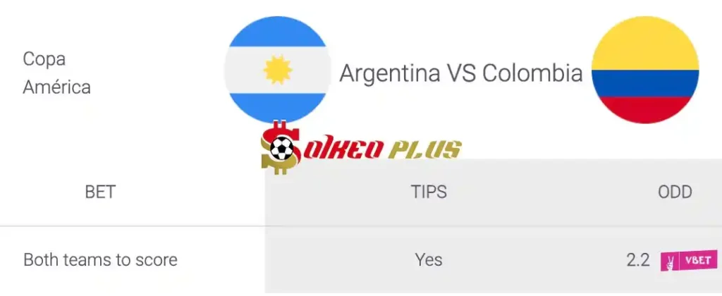 Soi Kèo Dự Đoán: Argentina vs Colombia, 7h ngày 15/07/2024