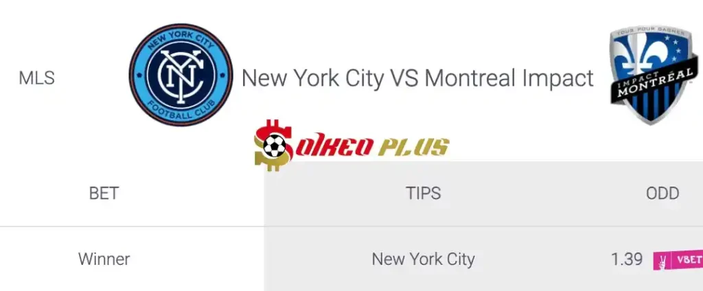 Soi Kèo Dự Đoán: New York City vs CF Montreal, 6h30 ngày 04/07/2024