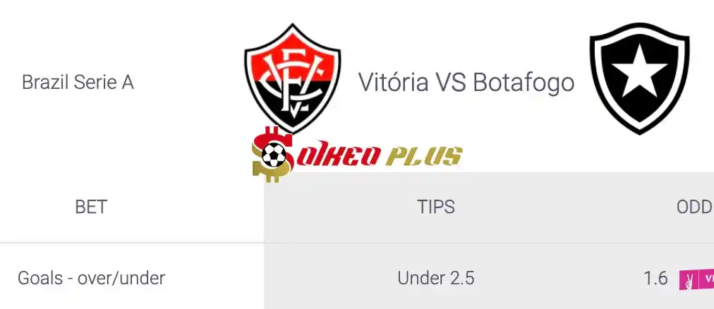 Soi Kèo Dự Đoán: Vitoria vs Botafogo, 7h30 ngày 12/07/2024