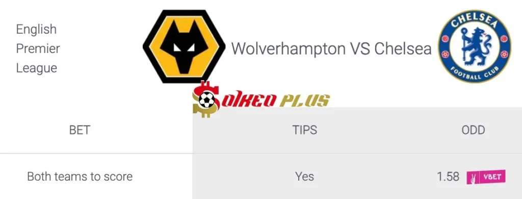 Soi Kèo Dự Đoán: Wolves vs Chelsea, 20h ngày 25/08/2024