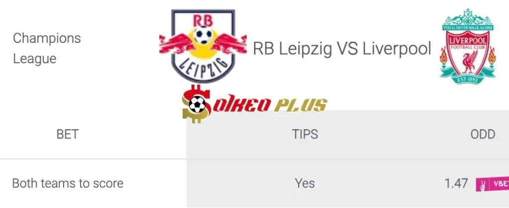 Soi Kèo Dự Đoán: RB Leipzig vs Liverpool, 2h ngày 24/10/2024